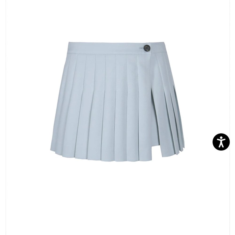 BNWT In season Sandy Liang powder blue Paris skirt